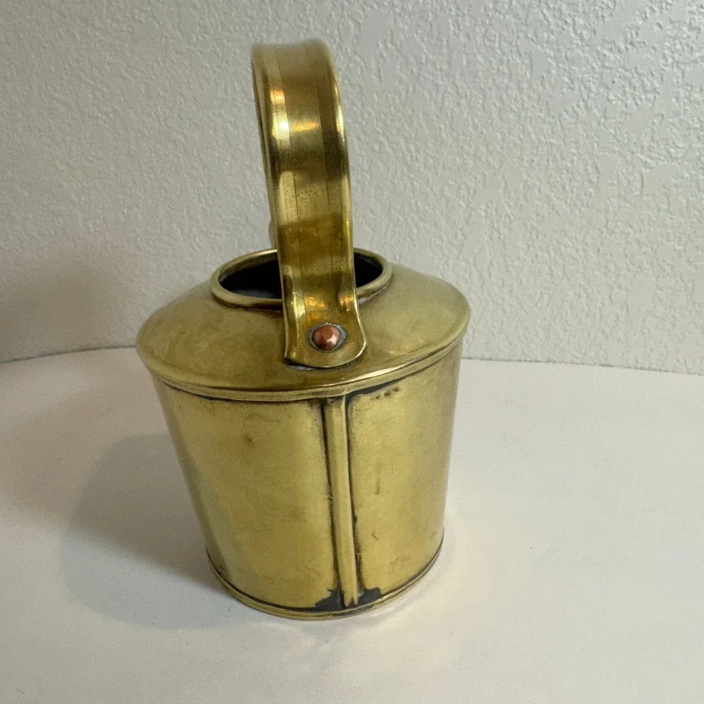 Vintage‎ Brass Teapot Kettle Pitcher Small Water Can
